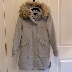 Faux Fur Parka